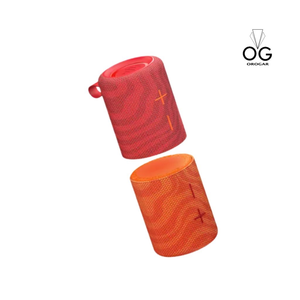 PARLANTE STROMBERG MEGA TWIN - ROJO Y NARANJA