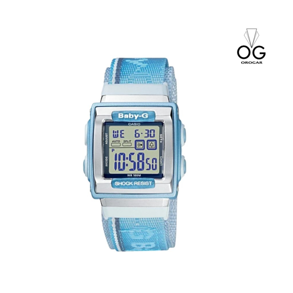 RELOJ CASIO BG-180V-2BVDR - DIGITAL - CELESTE