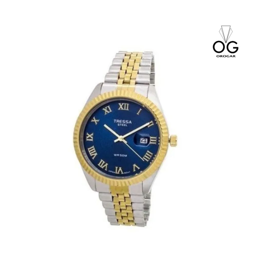 RELOJ CABALLERO TRESSA RYAN - FONDO AZUL 