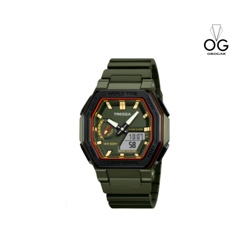 RELOJ CABALLERO TRESSA JAVI - VERDE